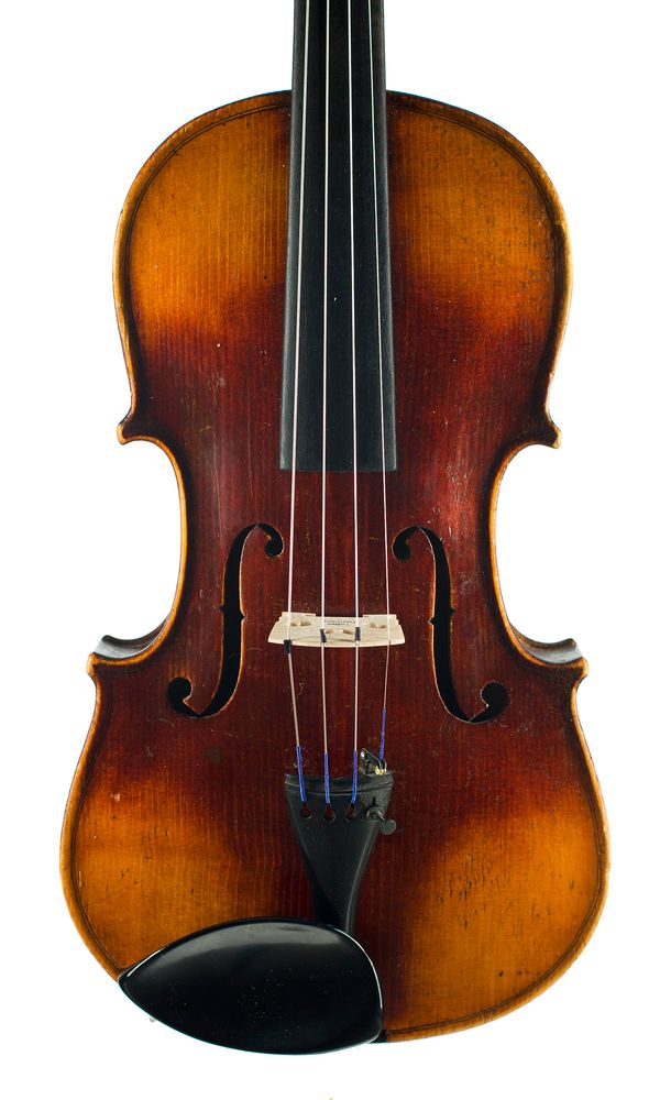 A violin, labelled Antonius & Hieronymus Fr. Amati