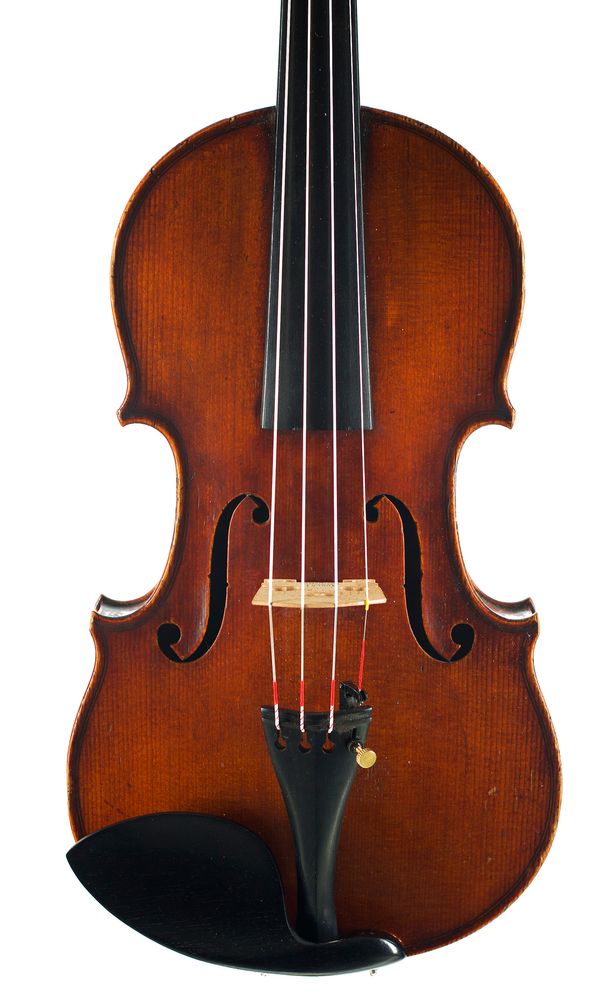 A three quarter sized violin, France, 19th Century