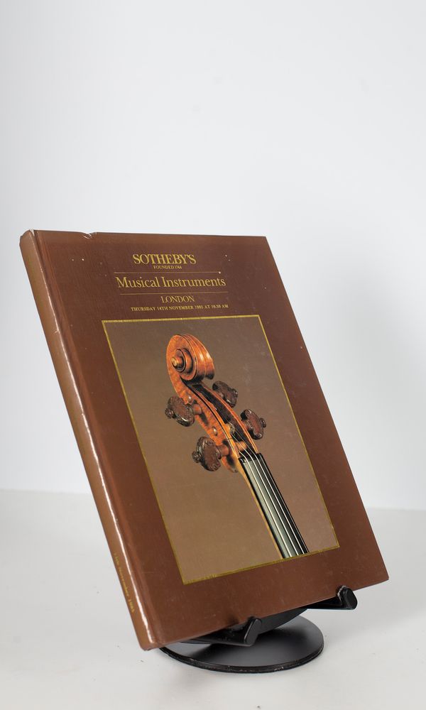 Sotheby's Musical Instruments London Catalogue