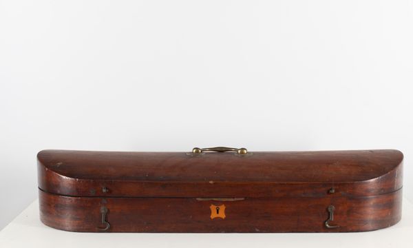 An Edward Withers double wooden violin case
