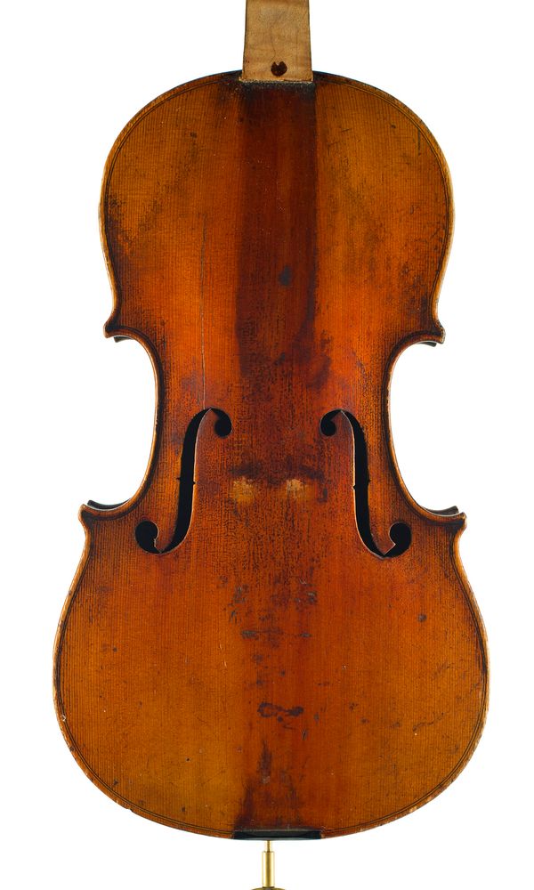 A three-quarter sized violin