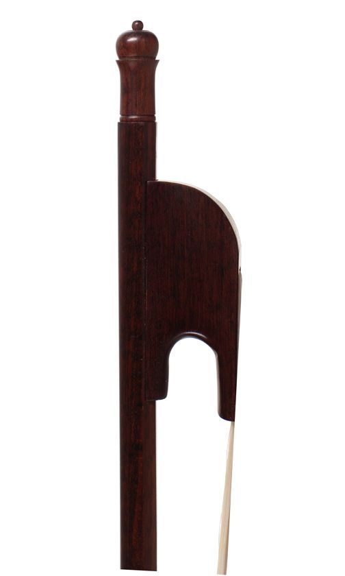 A baroque cello bow, unstamped