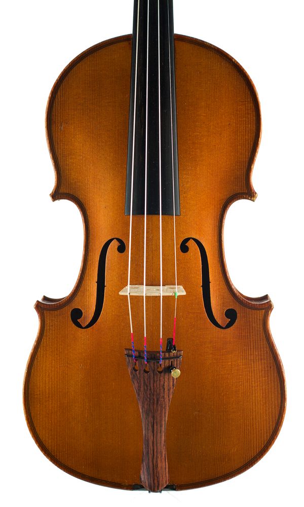 A violin made for Haynes & Co, Mirecourt, circa 1910