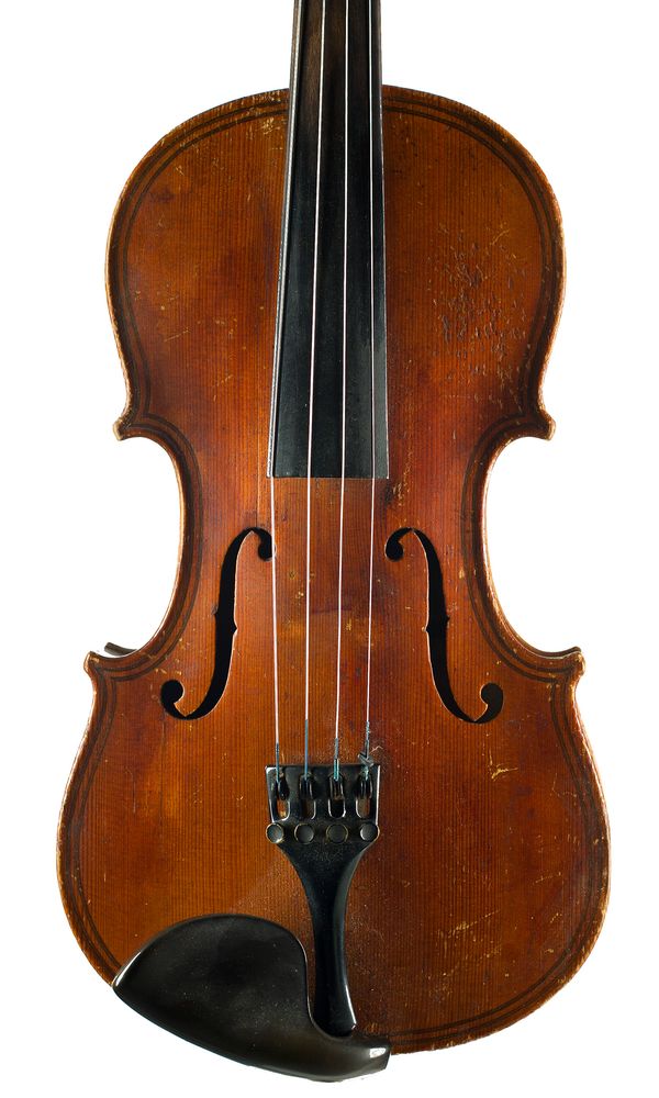 A violin, unlabelled