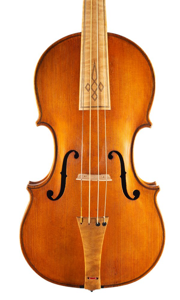 A Baroque violin, labelled Timothy Littlar, Newark on Trent 82