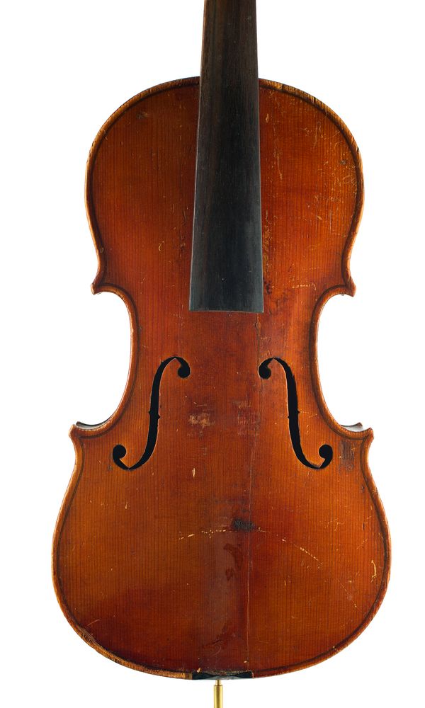 A violin, labelled The Maidstone