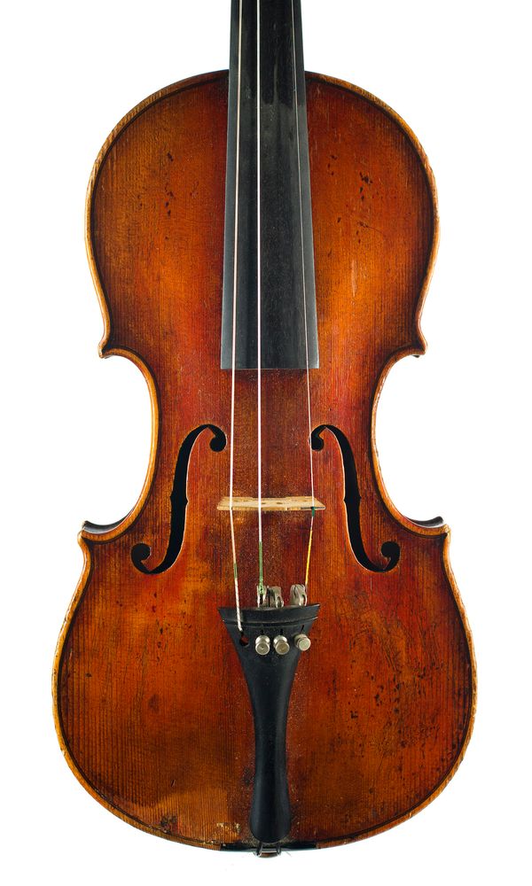 A violin labelled  J Griggs