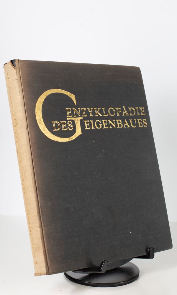 Enzyklopädie des Geigenbaues, Volumes I & II