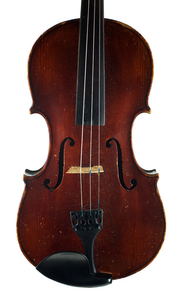 A violin labelled Joseph Berger & Co.