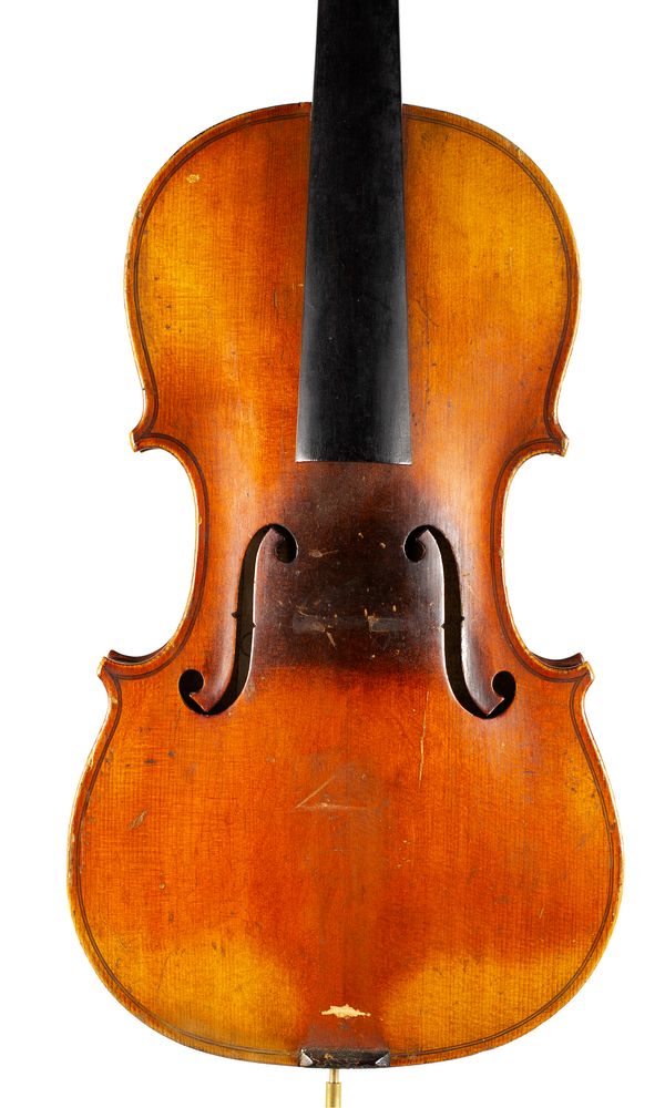 A three-quarter sized violin, France, circa 1910