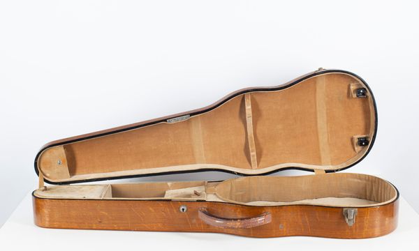 A W. E. Hill & Sons violin case & another vintage violin case
