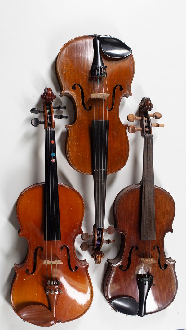 Three violins