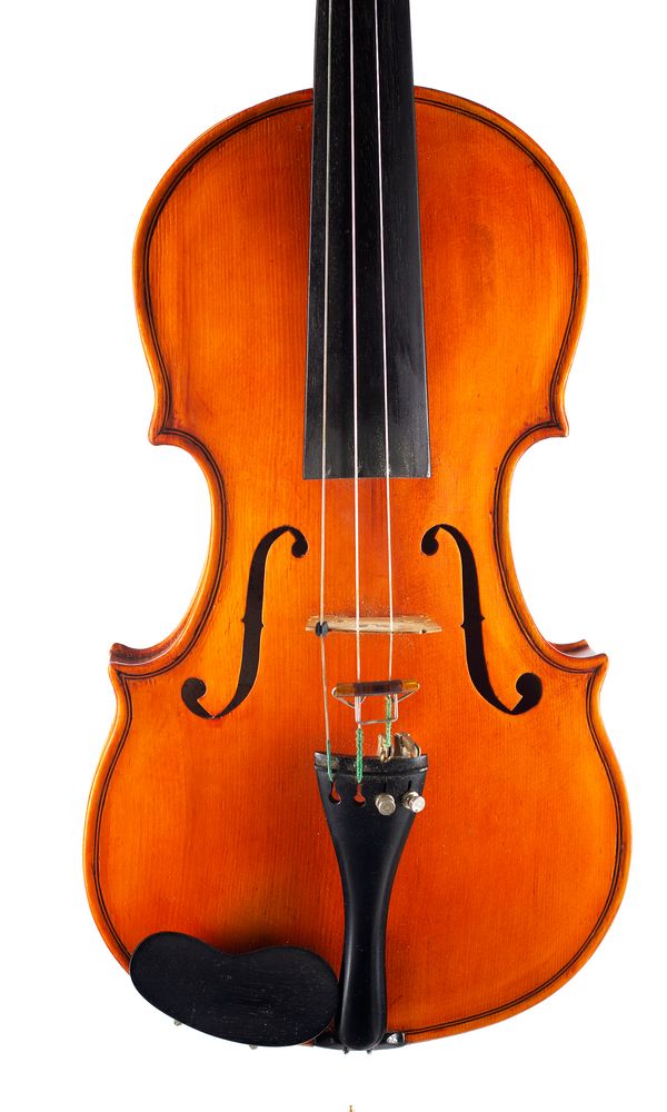 A violin labelled G. Moore