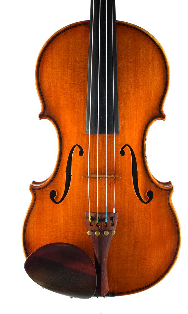 A violin by Vila Kužel, Brne, 1965