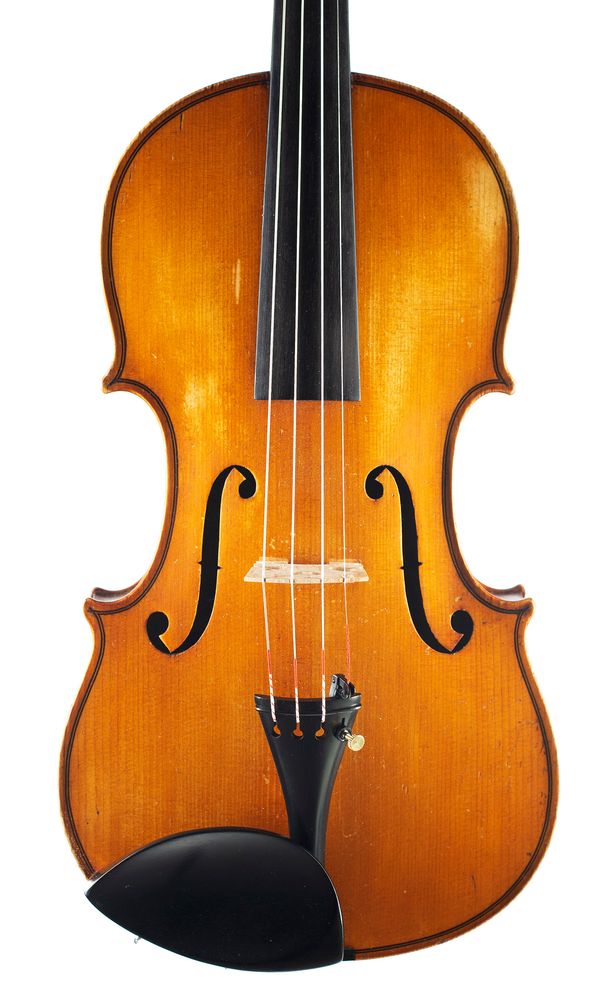 A violin, labelled Craig's Celebrated High-Class Violins, Aberdeen 1893
