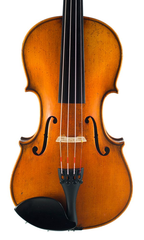 A violin, labelled Anno 1757 Carlo Bergonzi fece in Cremona