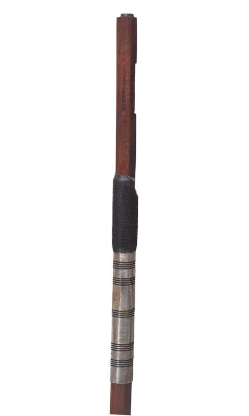 An unmounted violin bow, branded F. N. Voirin a Paris