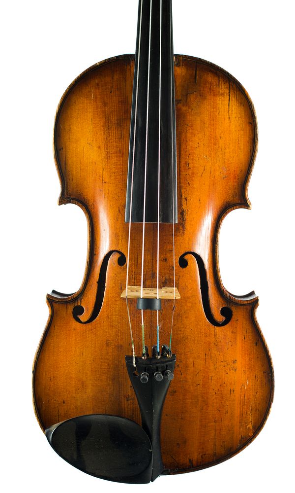 A violin by John Breckinridge, Glasgow, 1870