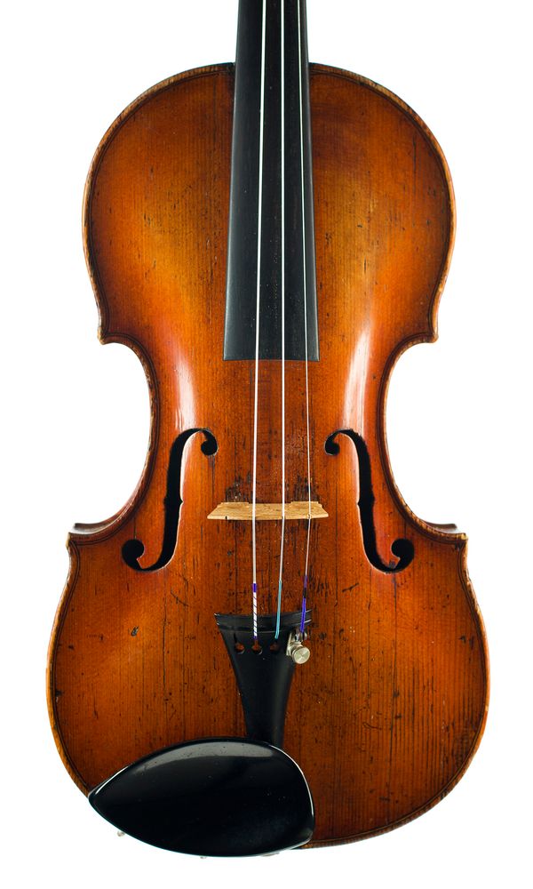 A violin, probably John Johnson, England, circa 1790 over 100 years old