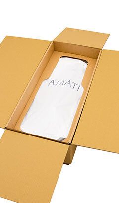 The Amati Box - a set of five violin shipping boxes with cotton bags