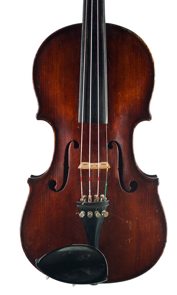 A violin, probably English, circa 1890