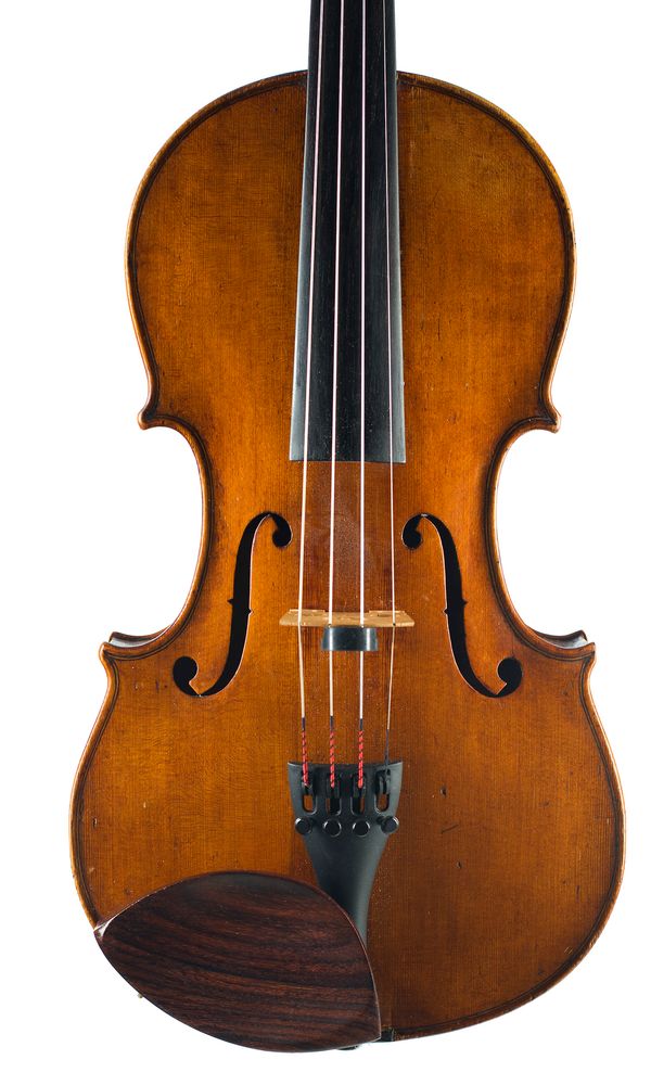 A violin, probably by P. Vrint and George Pyne, London, 1882