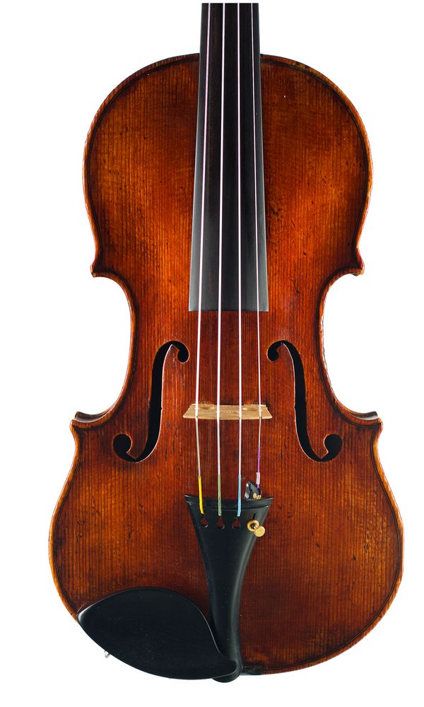 A violin, probably by a member of the Gagliano family, Naples, 18th Century