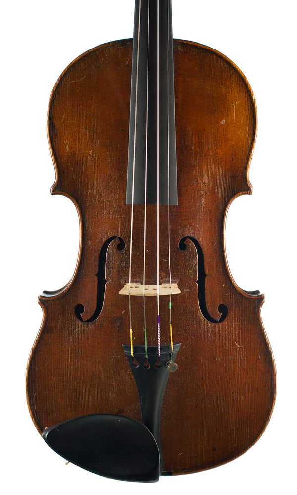 A violin, labelled Giovanni Maggini... J. Altrichter