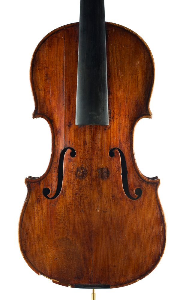 A violin, unlabelled