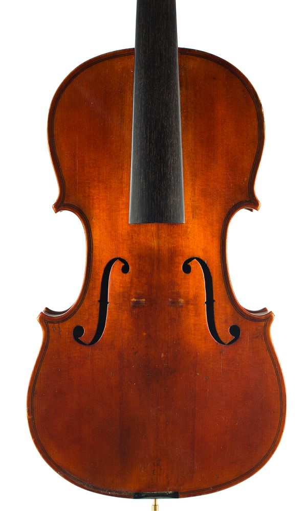 A violin, probably France, circa 1899