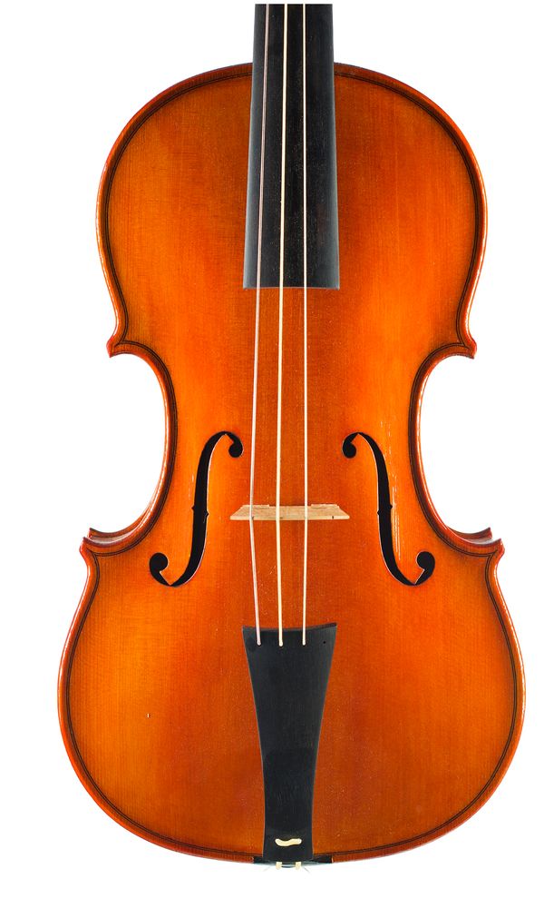 A baroque violin, made for Martin Swan Violins, 2014