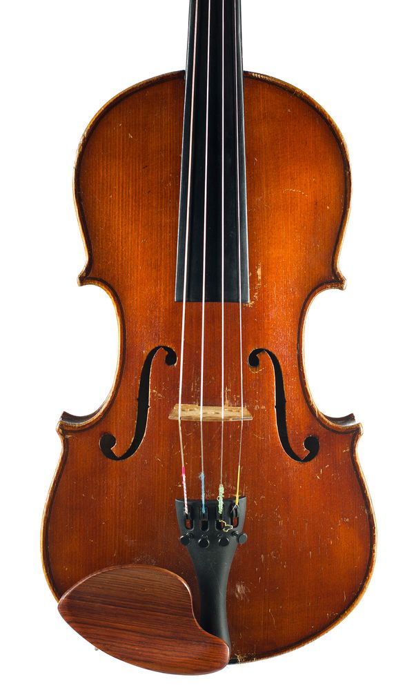 A violin, labelled The Maidstone