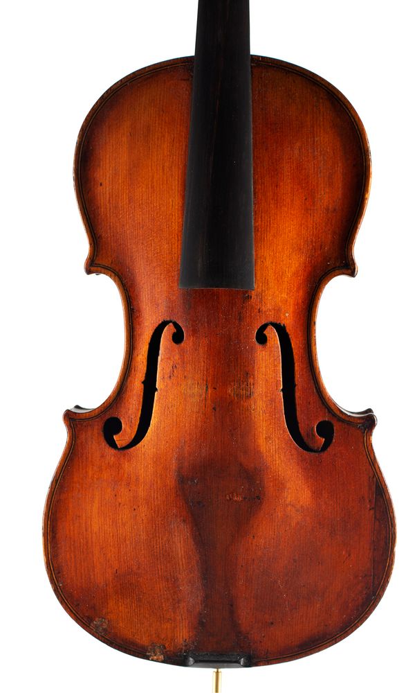A violin, branded J. Priestnall 1883