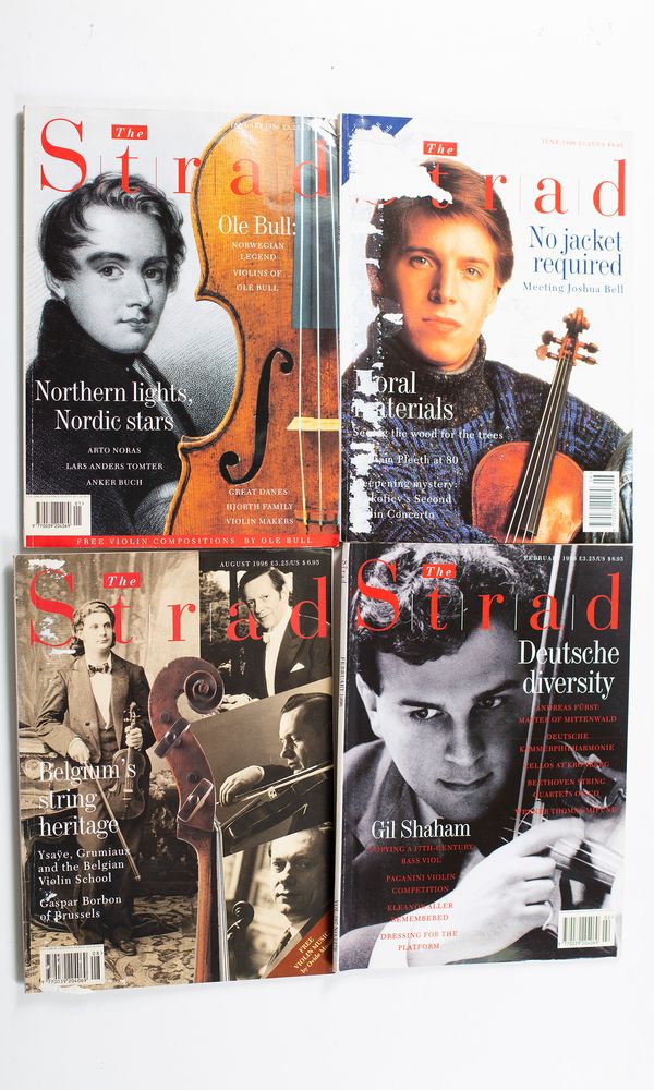 The Strad magazines - eleven from 1996 and nine from 1997