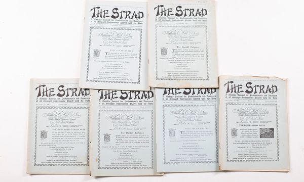 The Strad magazines - twelve from 1960 and twelve from 1962