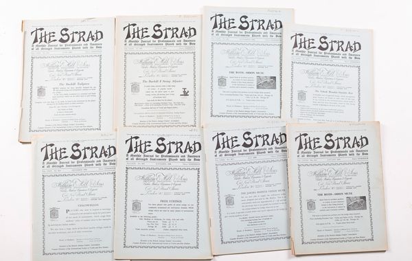 The Strad magazines - twelve from 1958 and twelve from 1959