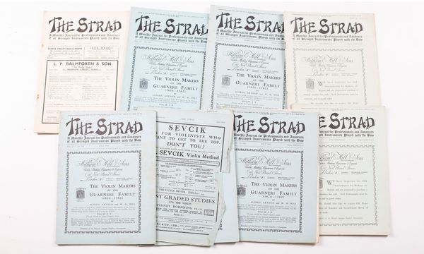 The Strad magazines - fourteen from 1944 and twenty-five from 1945