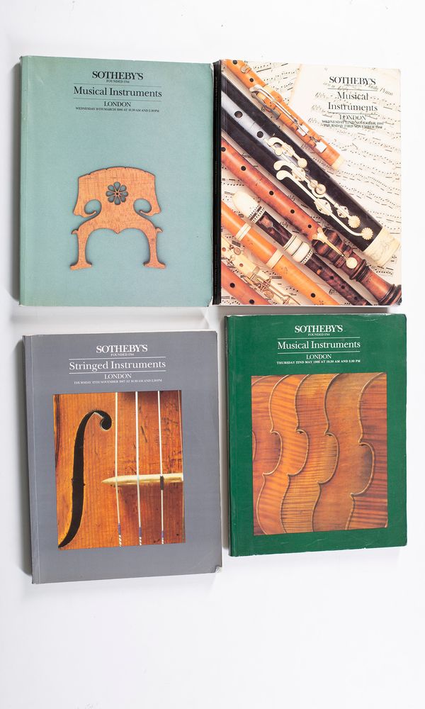 Twenty Sotheby's catalogues ranging from 1977 to 1989