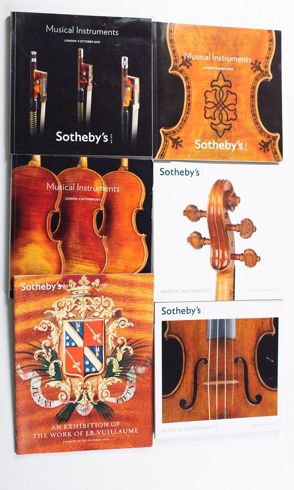 Twenty-two Sotheby's catalogues ranging from 2000 to 2012