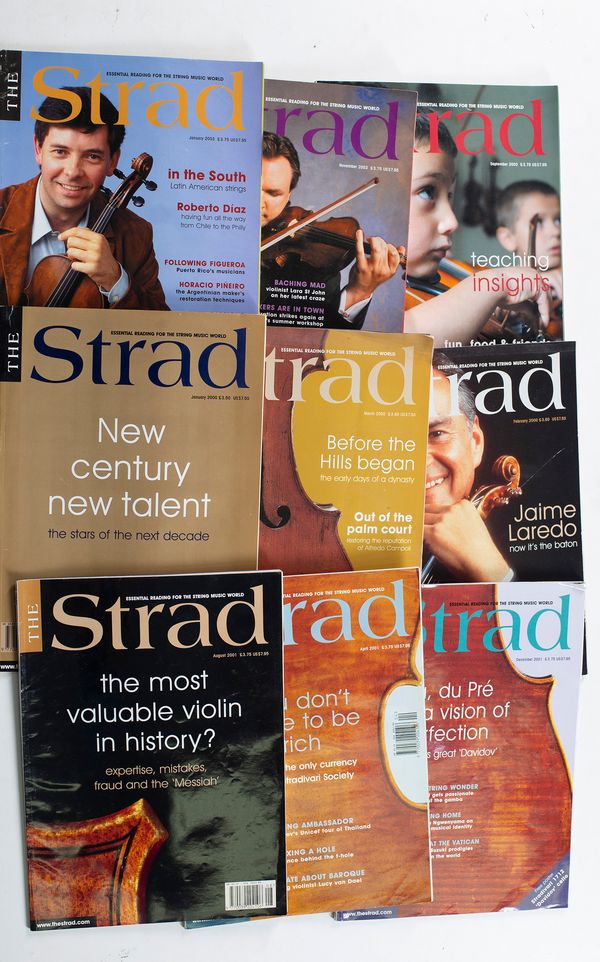 One hundred and seven Strad magazines from 1995 to 2020