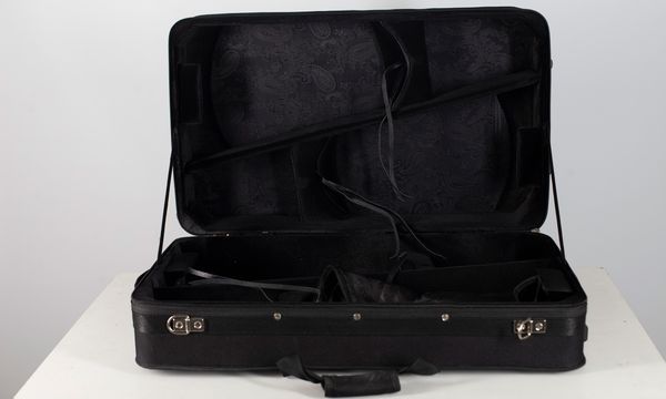 A four-pack violin case