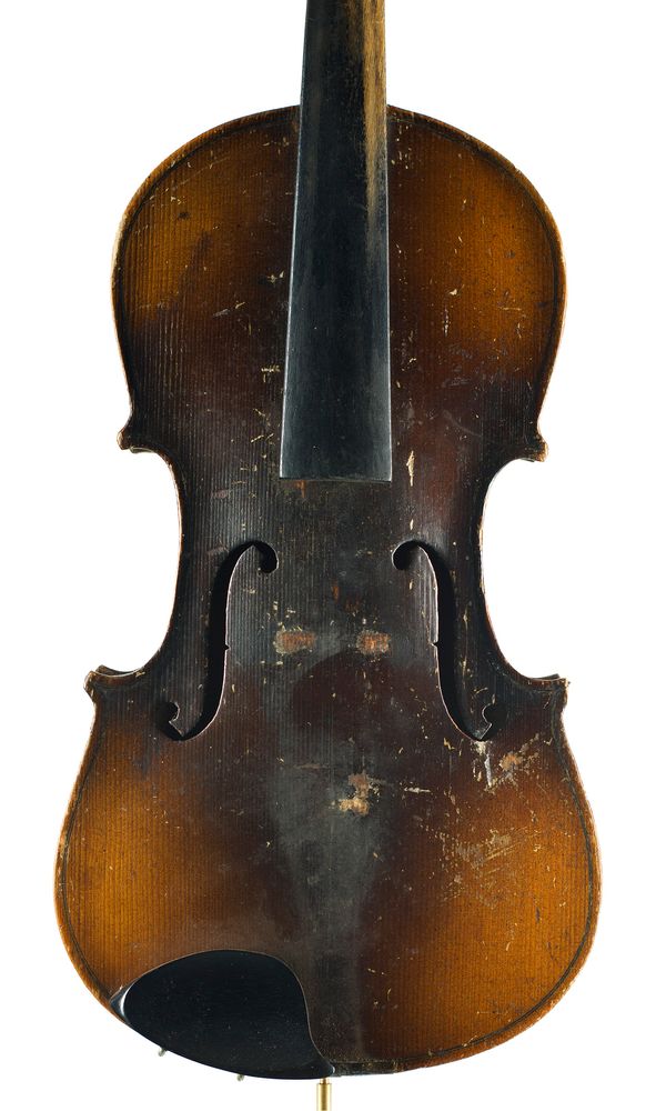 A violin, unlabelled