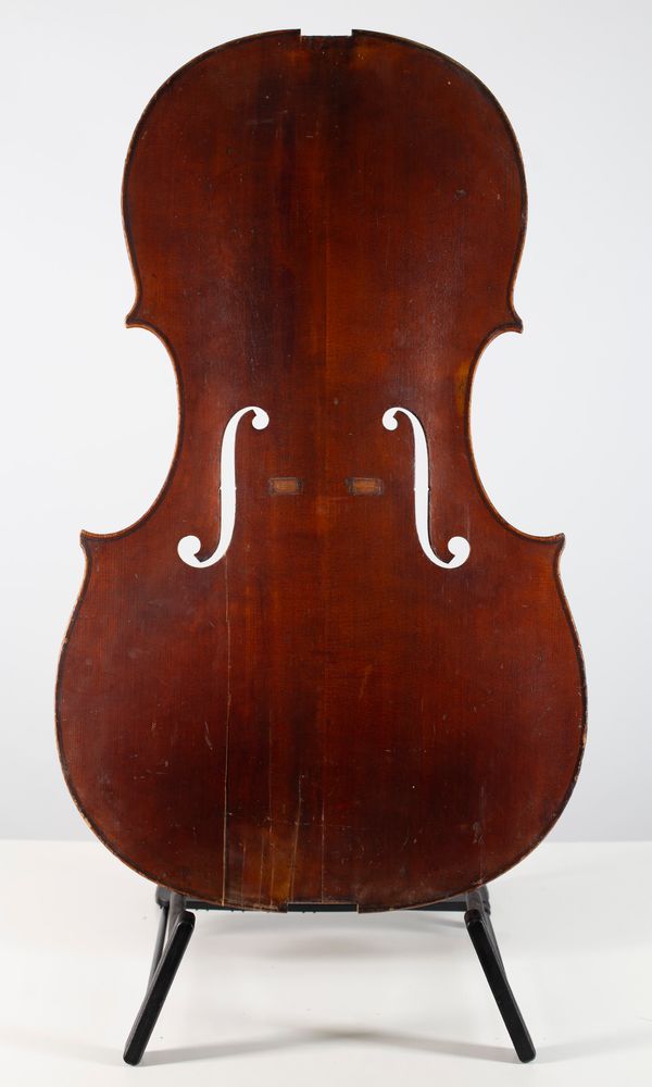 A cello table, signed S. A. Forster, London
