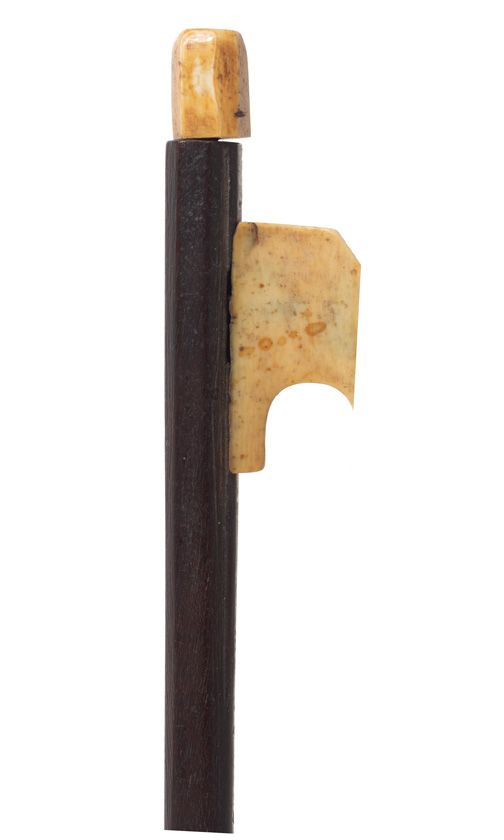 An ivory-mounted cello bow, unstamped