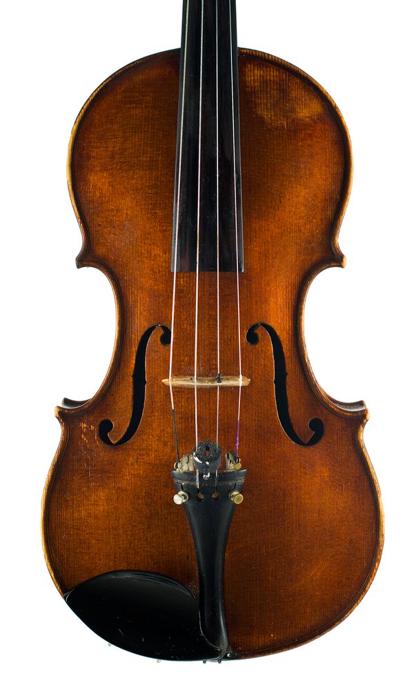 A violin by James Cole, Manchester, 1887