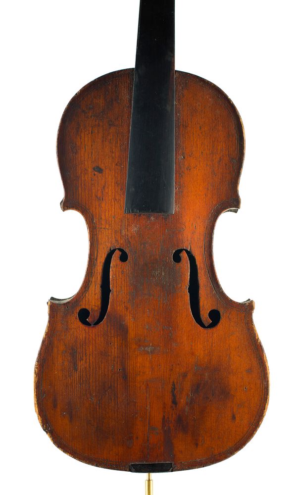 A one-quarter violin size, JTL