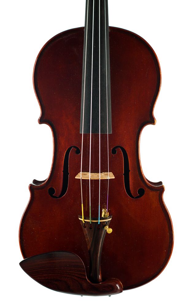 A violin, Workshop of Didier Nicolas Aine, Mirecourt, 19th Century