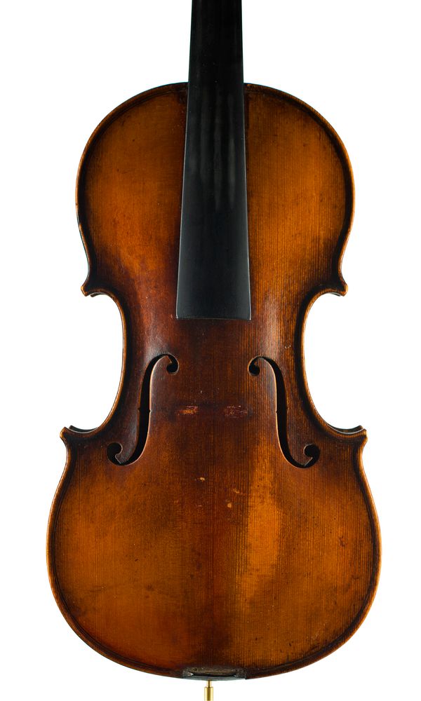 A violin, inscribed 1929