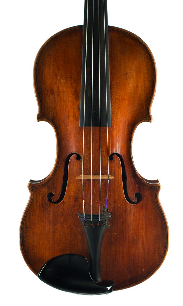 A violin, labelled Storioni, circa 1800