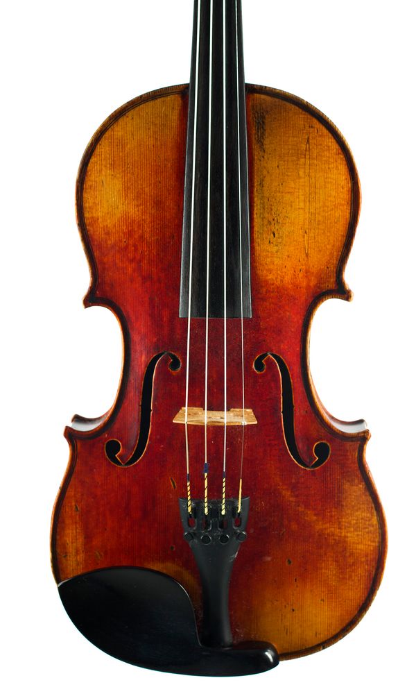 A violin by Szepessy Bela, London, 1914